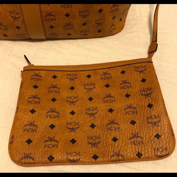 mcm pouch clutch